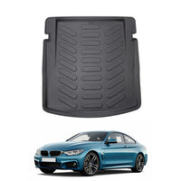 BMW 4 Series F32 Coupe Cargo Liner 2013-2020, TPE All Weather Trunk Protection, Black
