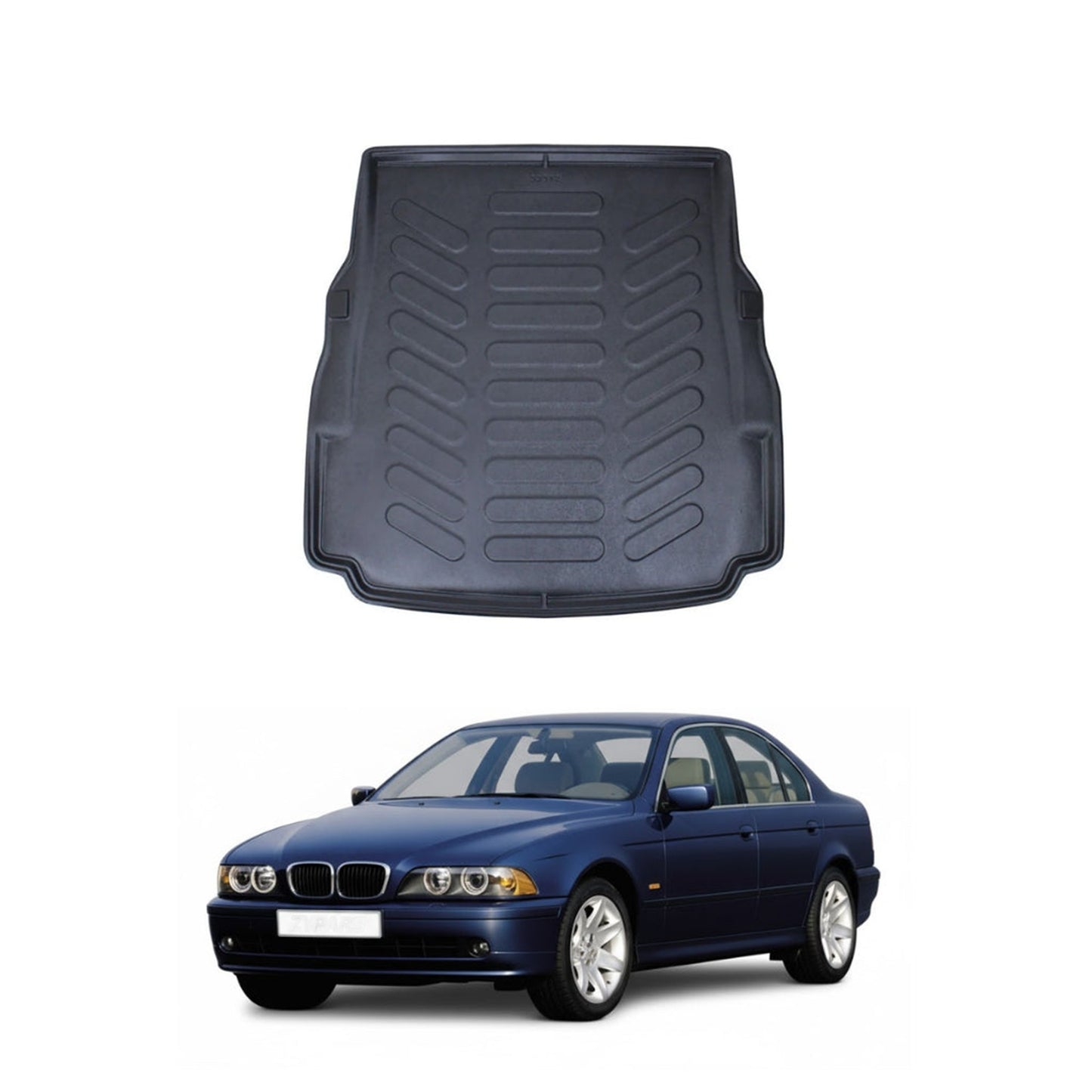 BMW 5 Series E39 Cargo Liner 1995-2004, TPE All Weather Trunk Protection, Black