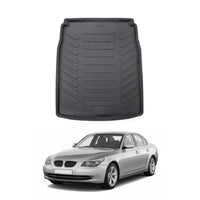 BMW 5 Series E60 Cargo Liner 2003-2010, TPE All Weather Trunk Protection, Black