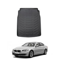 BMW 5 Series F10 Cargo Liner 2010-2016, TPE All Weather Trunk Protection, Black