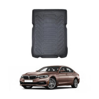 BMW 5 Series G30 Cargo Liner 2016-2023, TPE All Weather Trunk Protection, Black