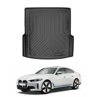 BMW i4 M60 Cargo Liner 2021-2026, TPE All Weather Trunk Protection, Black