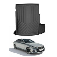 BMW i5 G60 eDrive40 Cargo Liner 2023-2026, TPE All Weather Trunk Protection, Black