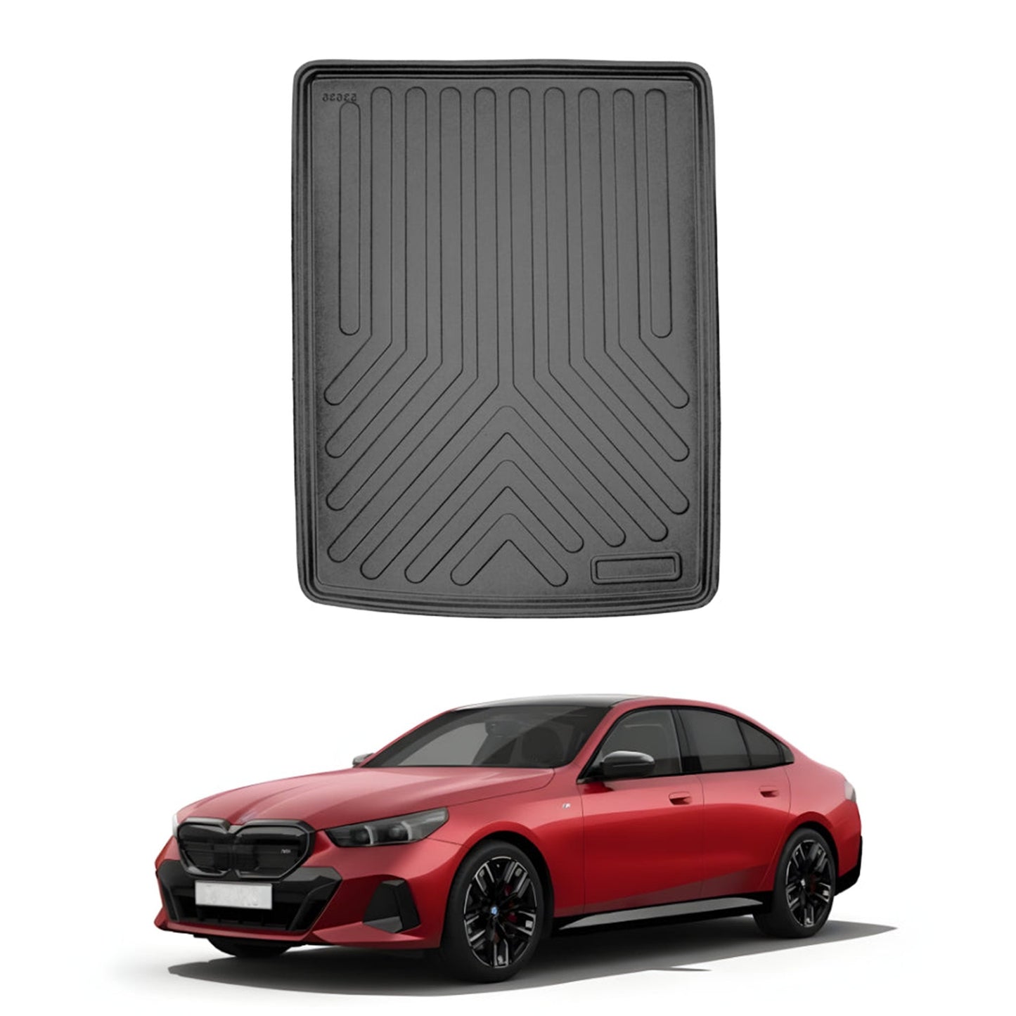 BMW i5 M60 Cargo Liner 2023-2026, TPE All Weather Trunk Protection, Black