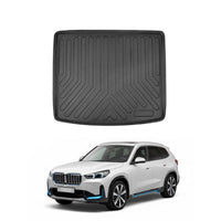 BMW iX1 Cargo Liner 2024-2026, TPE All Weather Trunk Protection, Black