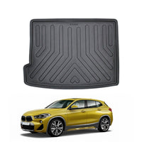 BMW X2 F39 Cargo Liner 2018-2023, TPE All Weather Trunk Protection, Black