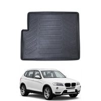 BMW X3 F25 Cargo Liner 2011-2017, TPE All Weather Trunk Protection, Black