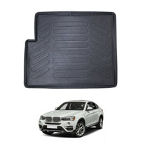BMW X4 F26 Cargo Liner 2014-2018, TPE All Weather Trunk Protection, Black