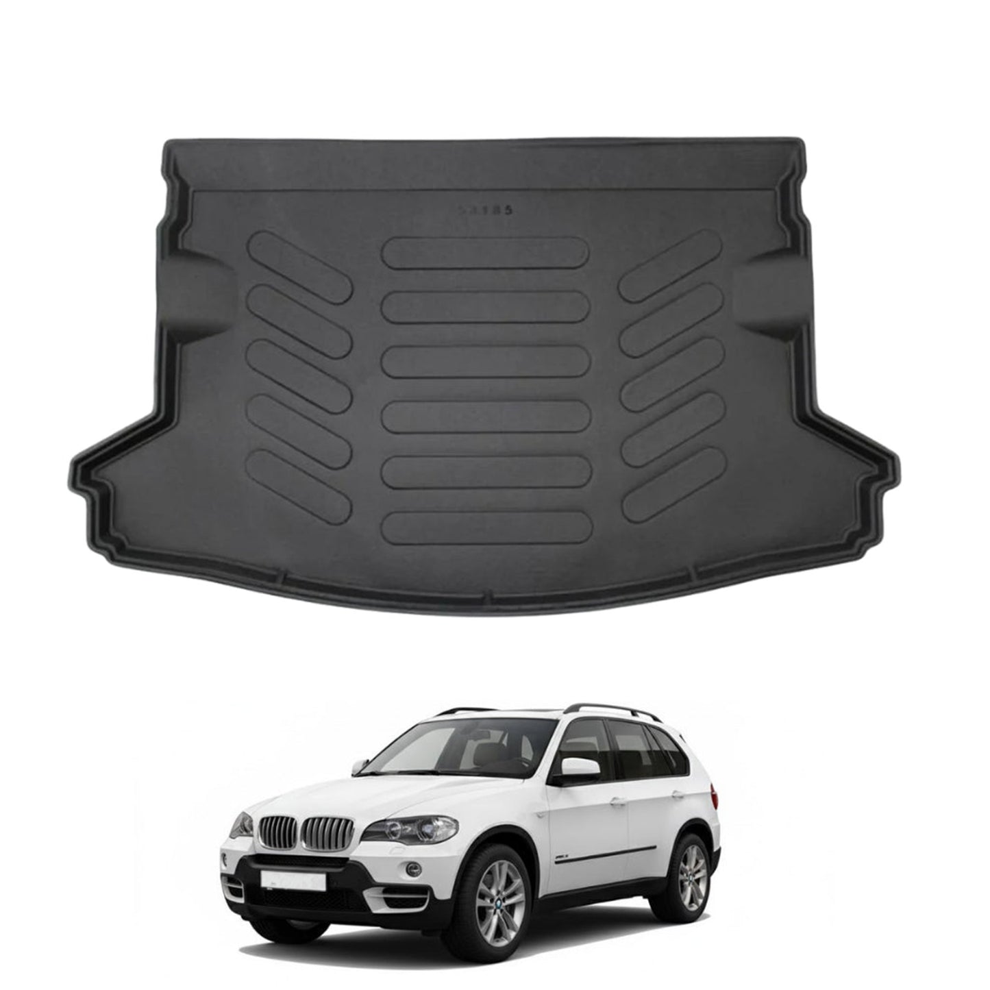 BMW X5 E70 Cargo Liner 2006-2013, TPE All Weather Trunk Protection, Black