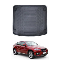 BMW X6 E71 Cargo Liner 2008-2014, TPE All Weather Trunk Protection, Black
