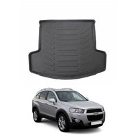 Chevrolet Captiva Cargo Liner 2006-2018, TPE All Weather Trunk Protection, Black
