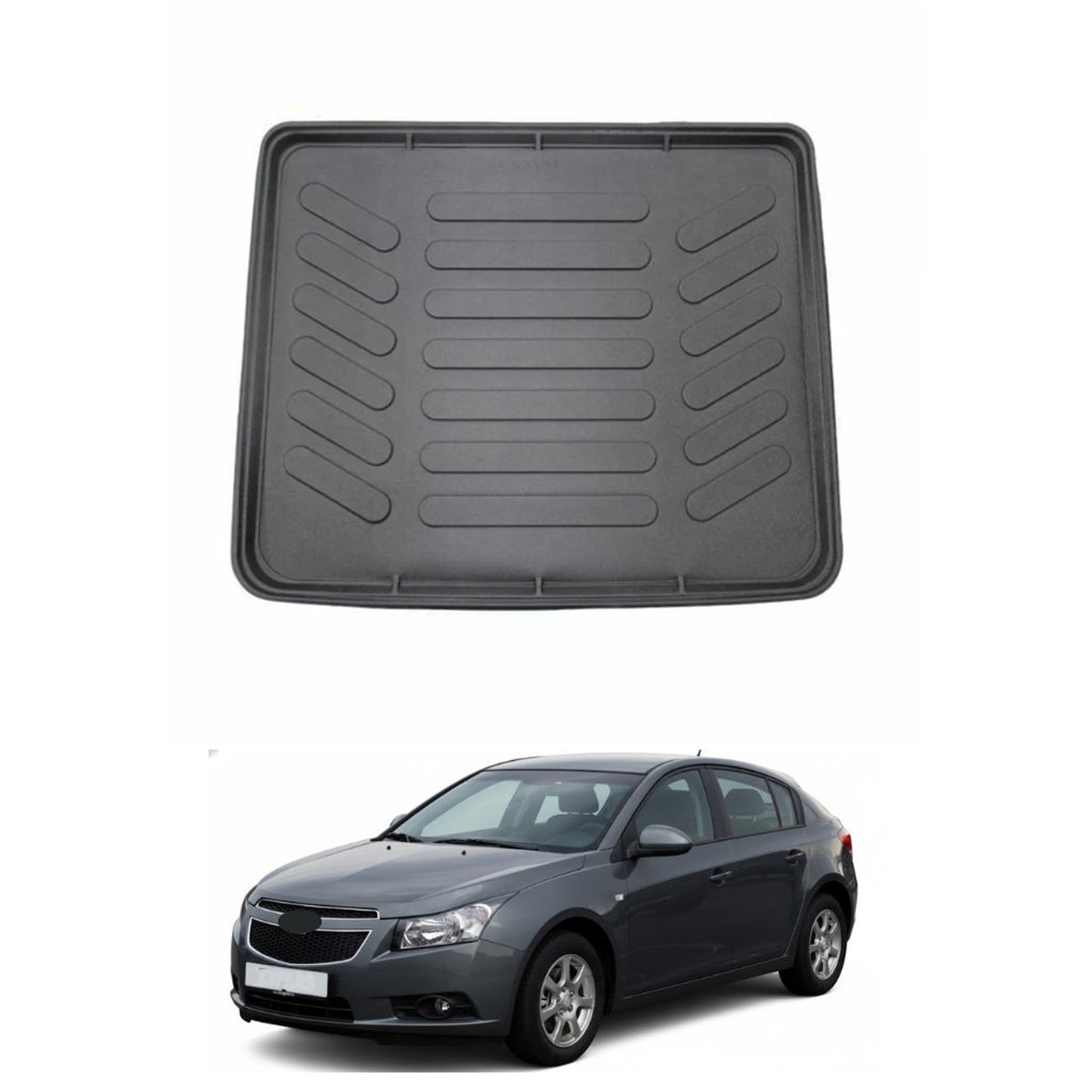 Chevrolet Cruze Cargo Liner 2008-2016, TPE All Weather Trunk Protection, Black