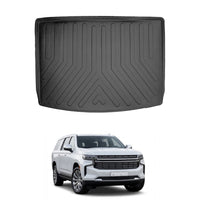 Chevrolet Suburban Cargo Liner 2021-2026, TPE All Weather Trunk Protection, Black