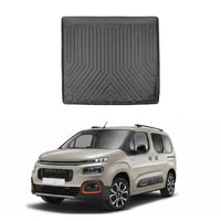 Citroen Berlingo Cargo Liner 2019-2026, TPE All Weather Trunk Protection, Black