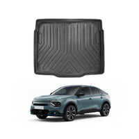 Citroen e-C4 Bottom Trunk Electric Cargo Liner 2022-2026, TPE All Weather Trunk Protection, Black