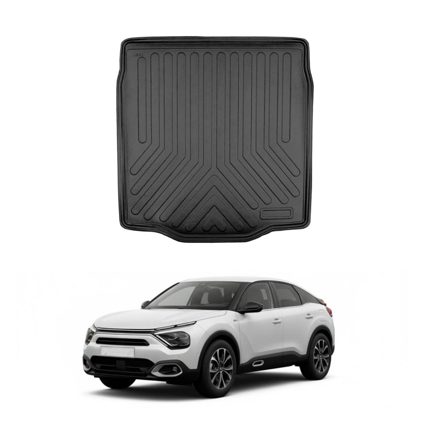 Citroen C4 X Cargo Liner 2023-2026, TPE All Weather Trunk Protection, Black