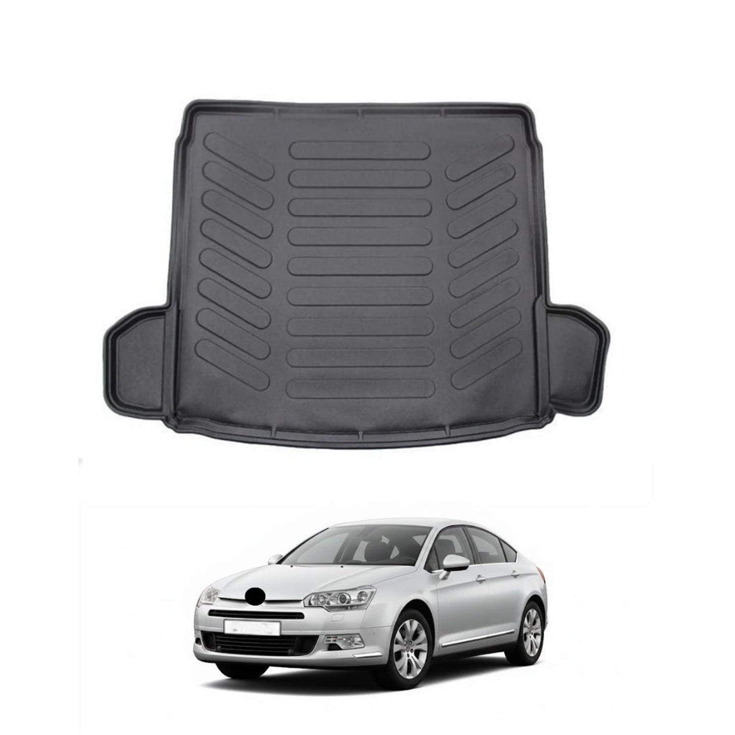 Citroen C5 Cargo Liner 2008-2026, TPE All Weather Trunk Protection, Black