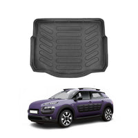 Citroen C4 Cactus Cargo Liner 2014-2026, TPE All Weather Trunk Protection, Black