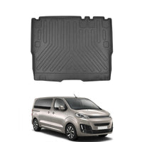 Citroen Jumpy Space/Spacetourer Cargo Liner 2016-2026, TPE All Weather Trunk Protection, Black