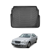Mercedes E Class W210 Floor Mats and Cargo Liner 1996-2002, All Weather TPE Front, Rear & Cargo Set