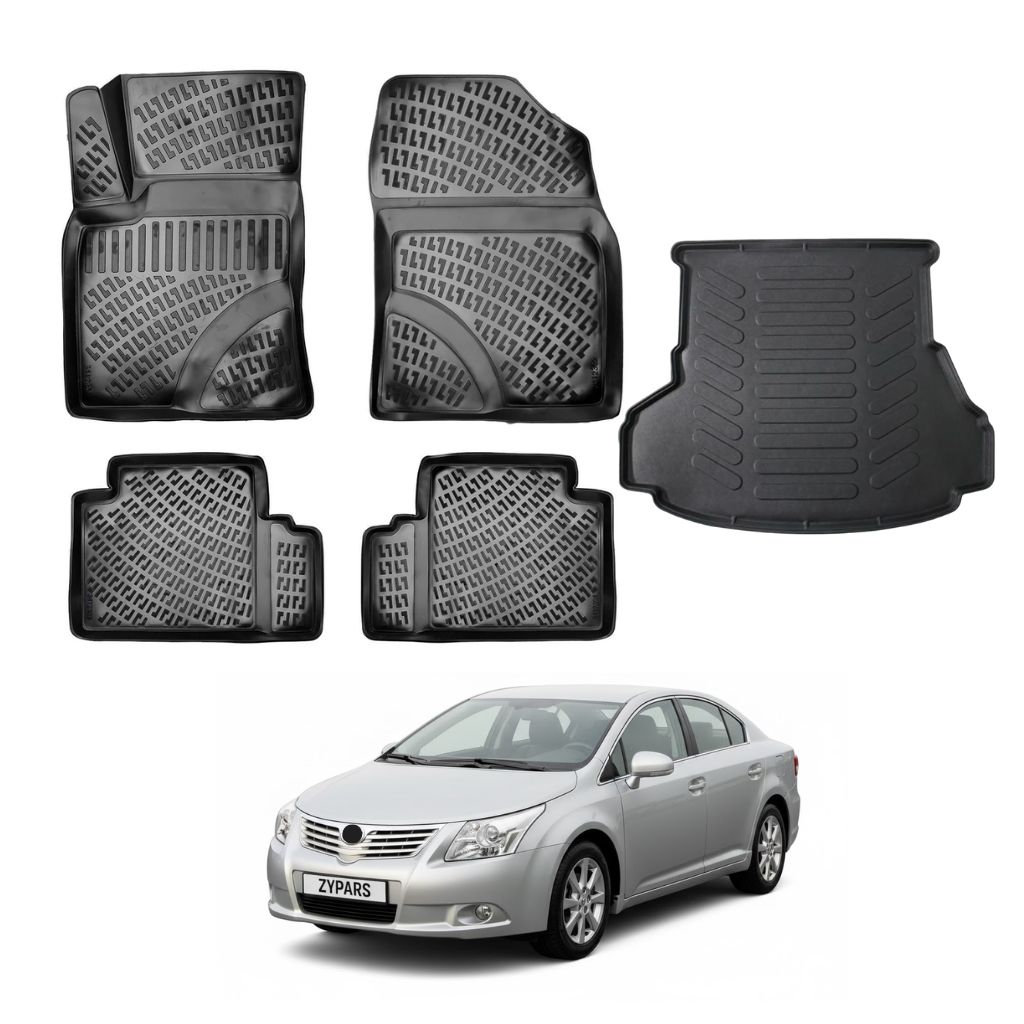 Toyota Avensis Floor Mats and Cargo Liner 2009-2026
