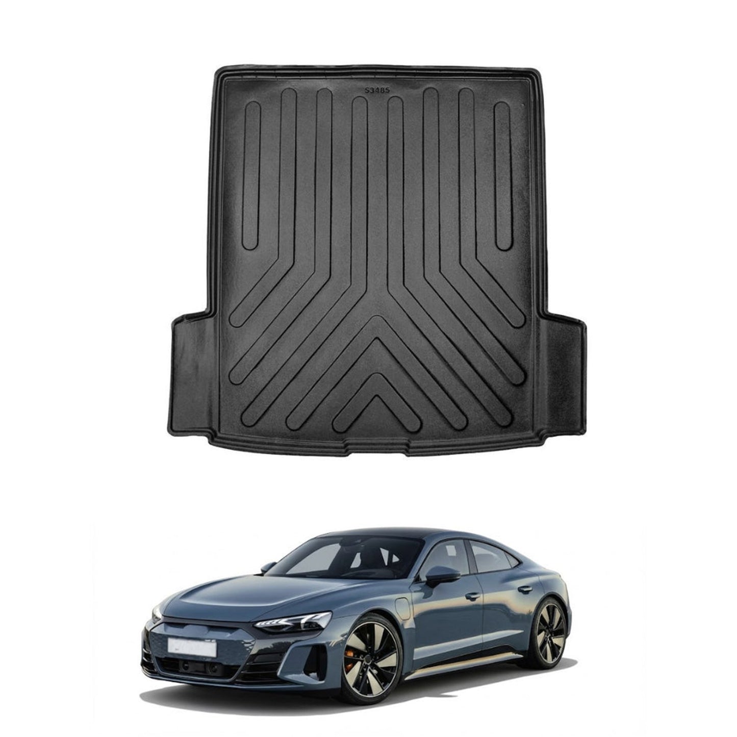 Audi e-Tron Cargo Liner 2022-2026, TPE All Weather Trunk Protection, Black