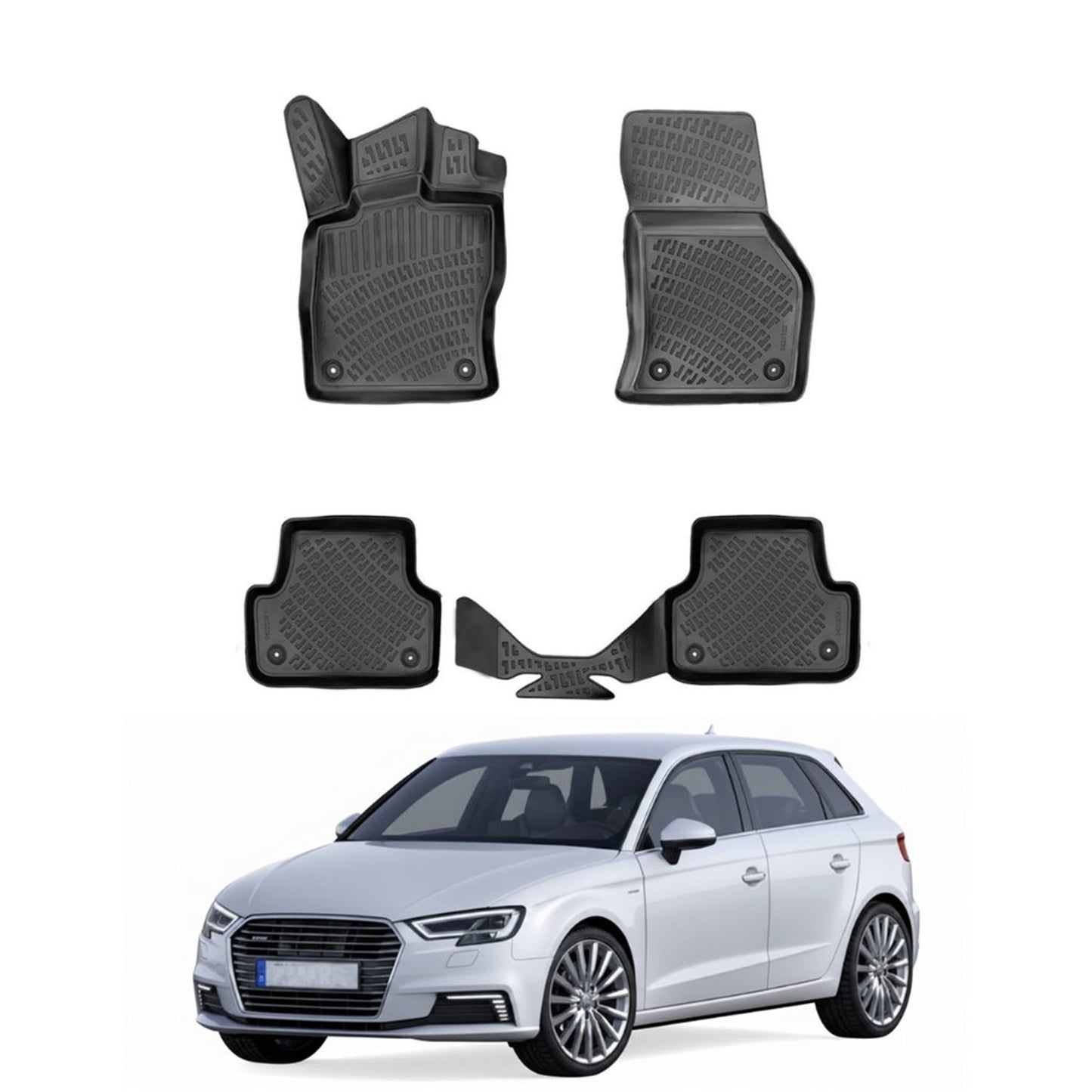 Audi A3 Floor Mats 2013-2020 - Auto Accessory