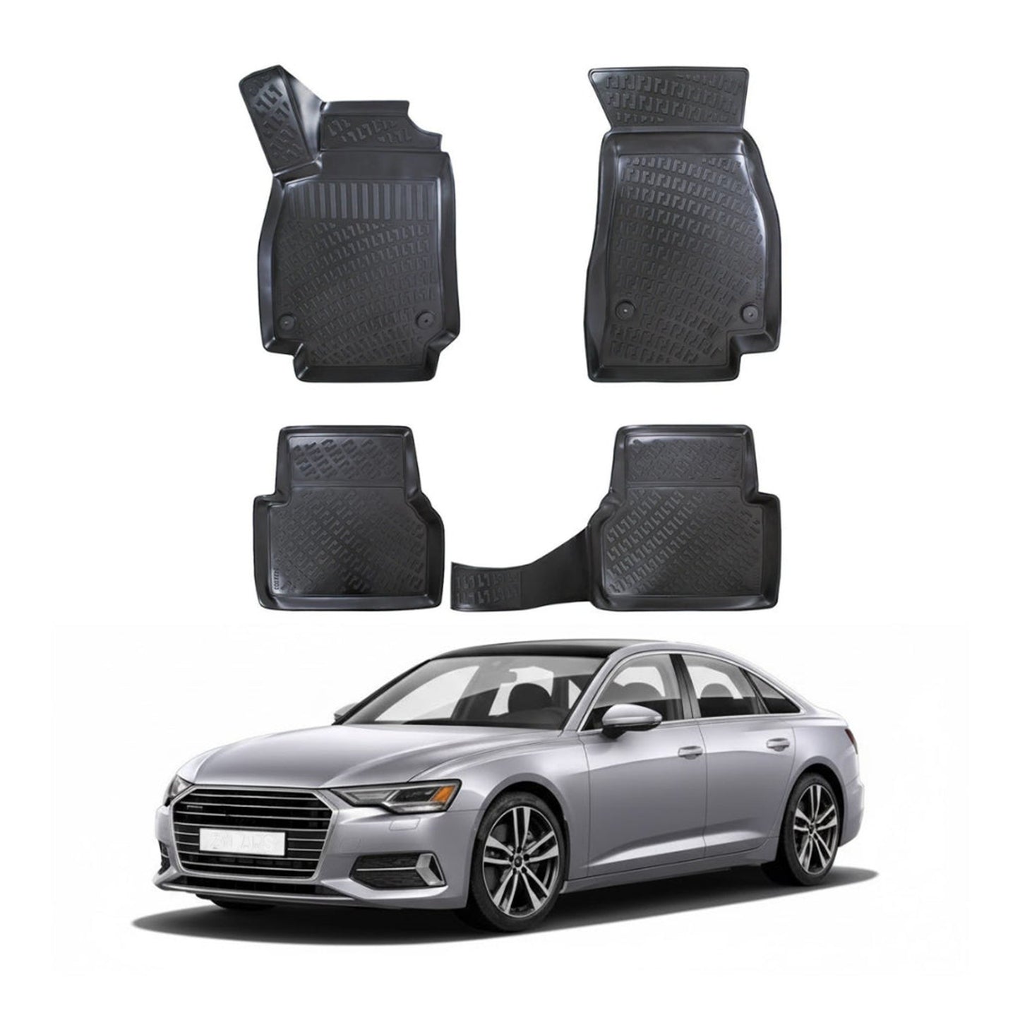 Audi A6 C8 Floor Mats 2018-2026 - Auto Accessory