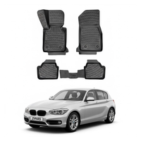 BMW 1 Series F20 Floor Mats 2011-2019, TPE All Weather, Non Slip Car Interior Floor Liner