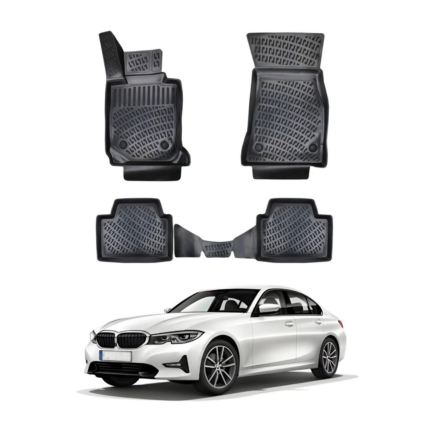 BMW 3 Series G20 Floor Mats 2019-2026 - Auto Accessory