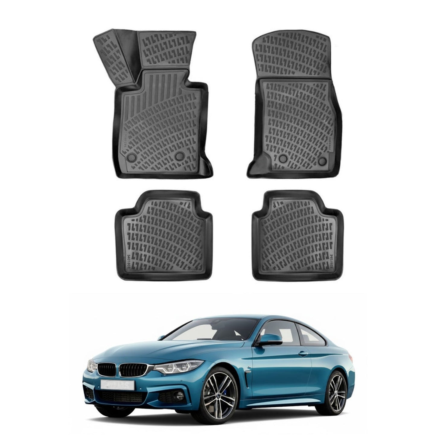 BMW 4 Series F32 Floor Mats 2013-2020 - Auto Accessory