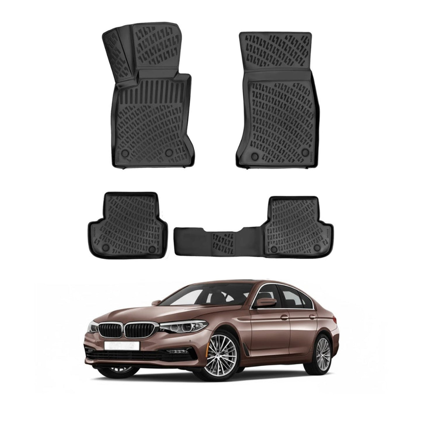 BMW 5 Series G30 Floor Mats 2016-2023 - Auto Accessory