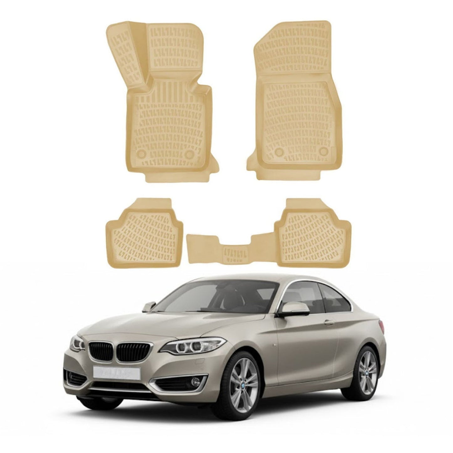 BMW 2 Series F22 Coupe Floor Mats 2014-2026 - Auto Accessory