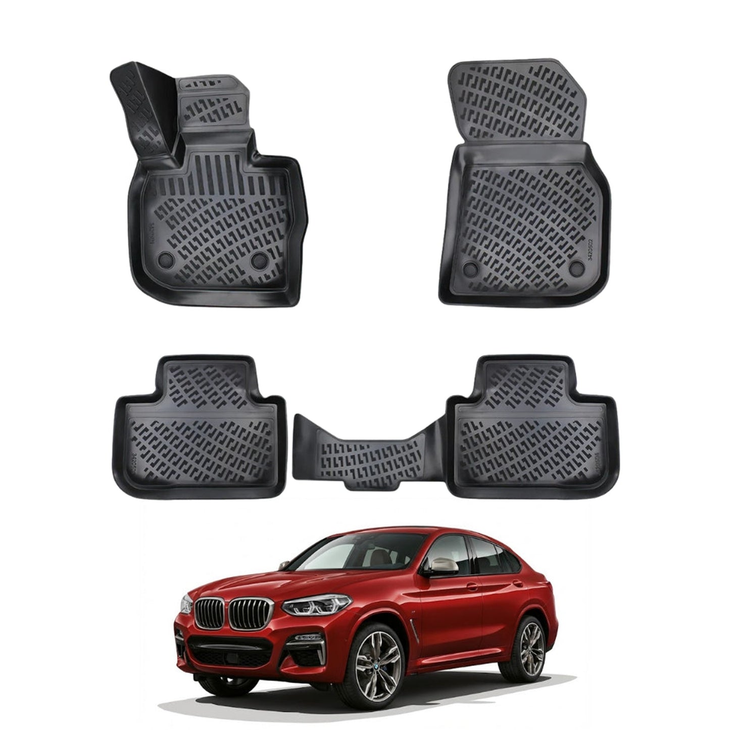 BMW X4 G02 Floor Mats 2018-2026 - Auto Accessory