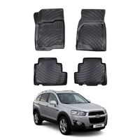 Chevrolet Captiva Floor Mats 2006-2018, TPE All Weather, Non Slip Car Interior Floor Liner