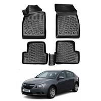 Chevrolet Cruze Floor Mats 2008-2016, TPE All Weather, Non Slip Car Interior Floor Liner