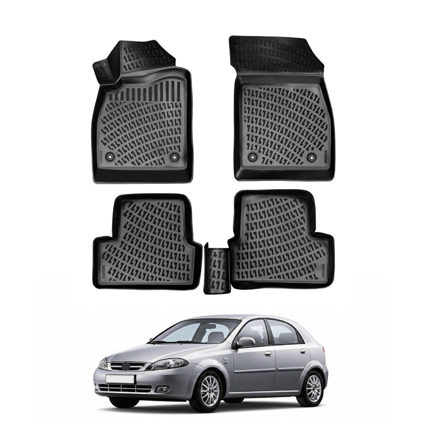 Chevrolet Lacetti Floor Mats 2009-2026 - Auto Accessory
