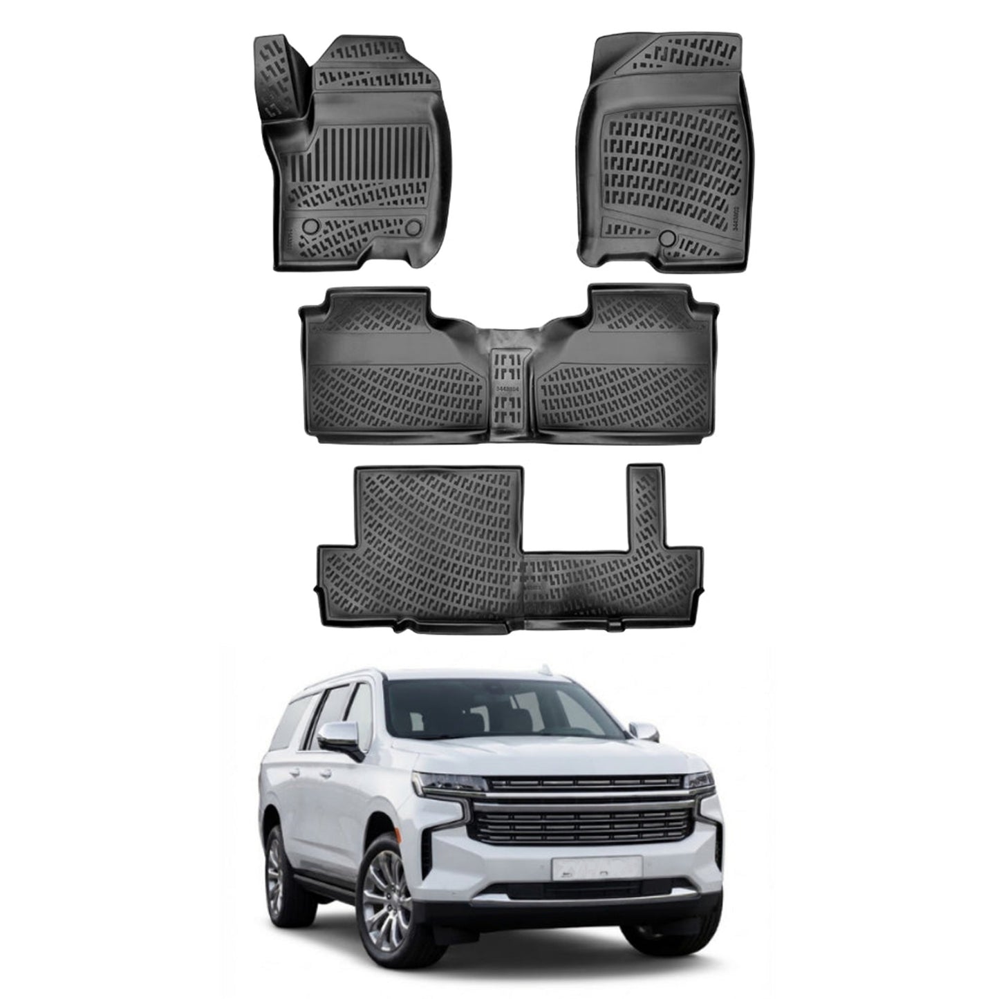 Chevrolet Suburban Floor Mats 2021-2026 - Auto Accessory