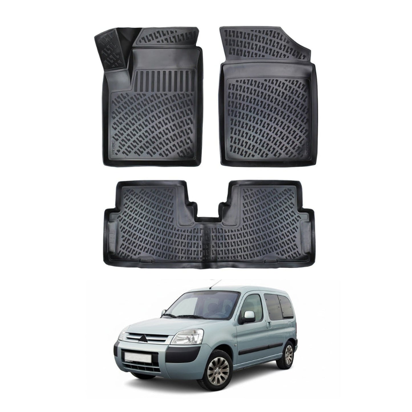 Citroen Berlingo Floor Mats 1998-2008 - Auto Accessory