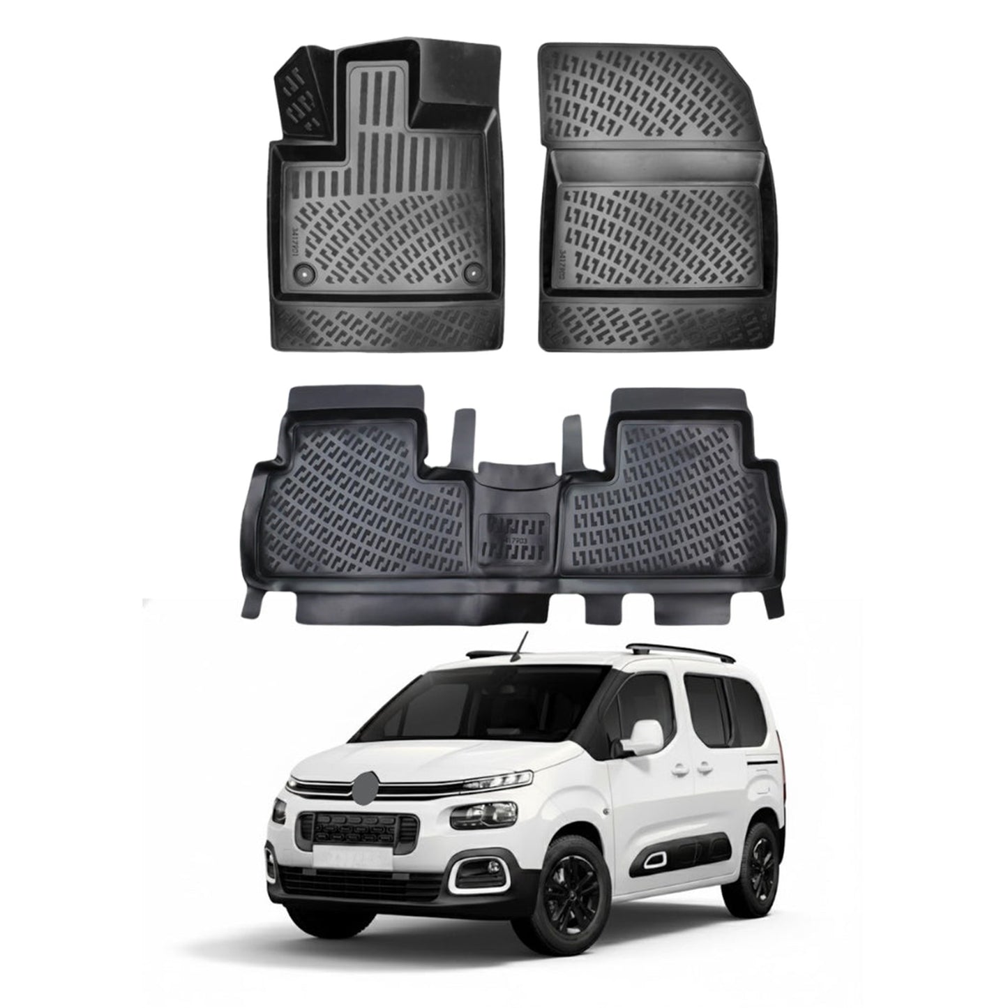 Citroen Berlingo Floor Mats 2019-2026 - Auto Accessory