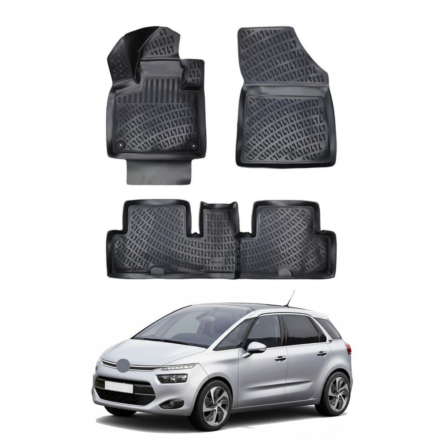 Citroen C4 Picasso Floor Mats 2013-2026 - Auto Accessory