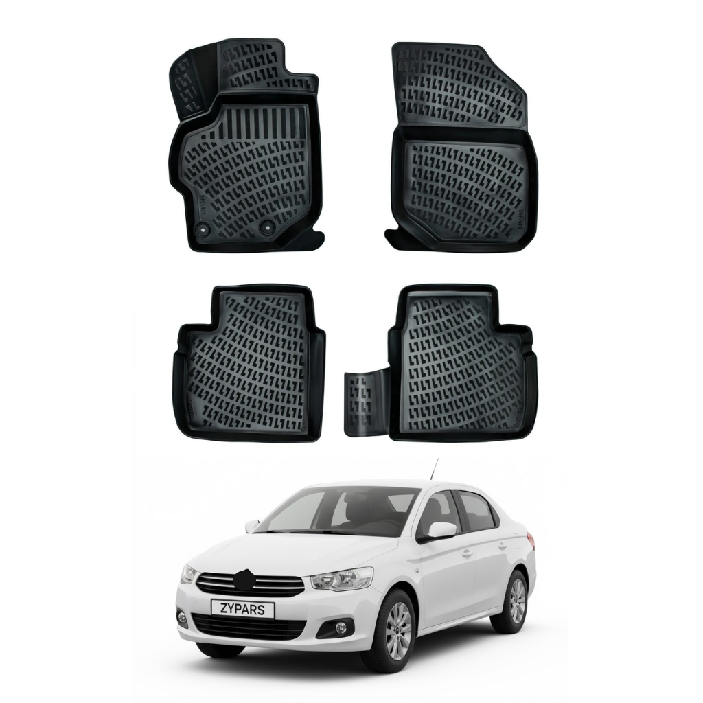 Citroen C-Elysee Floor Mats 2012-2026