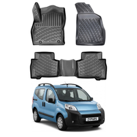 Citroen Nemo Floor Mats 2007-2026, TPE All Weather, Non Slip Car Interior Floor Liner