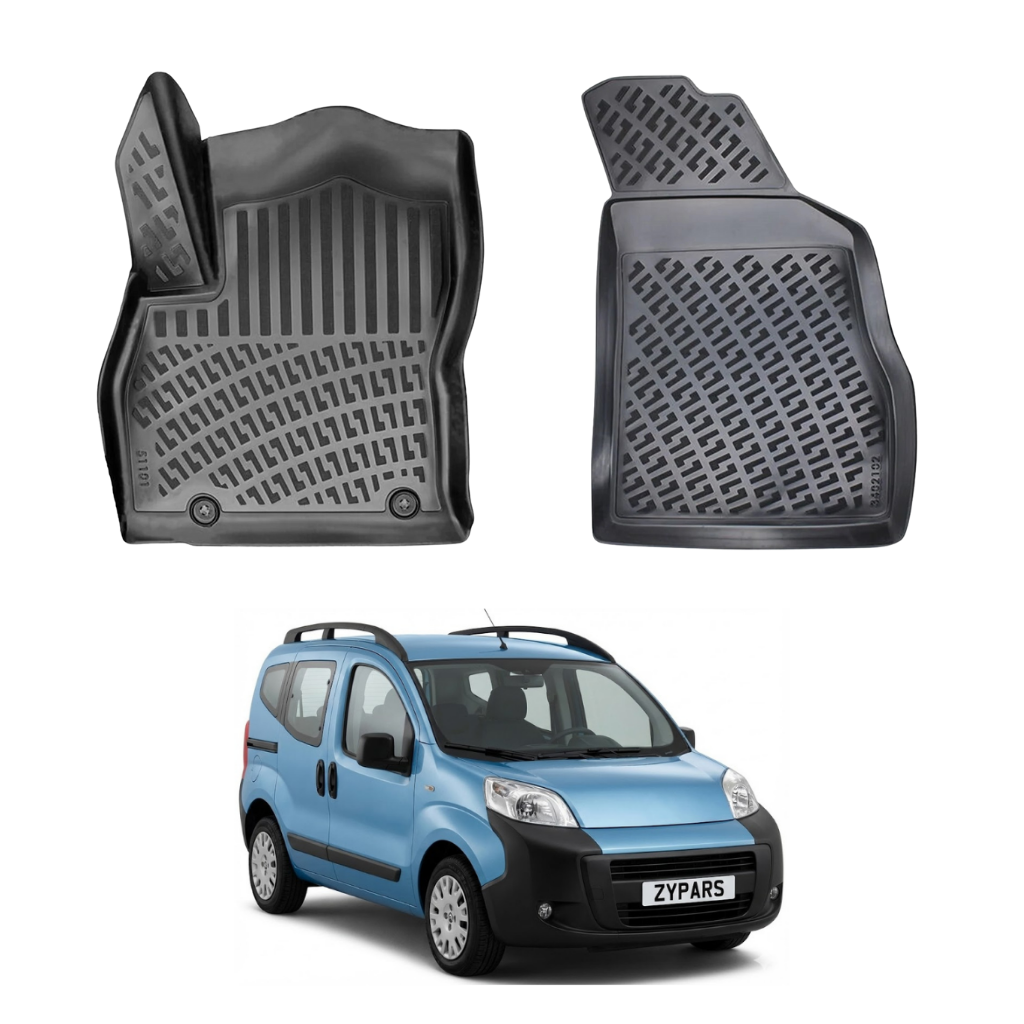Citroen Nemo Floor Mats 2007-2026 - Auto Accessory SKU: 0215