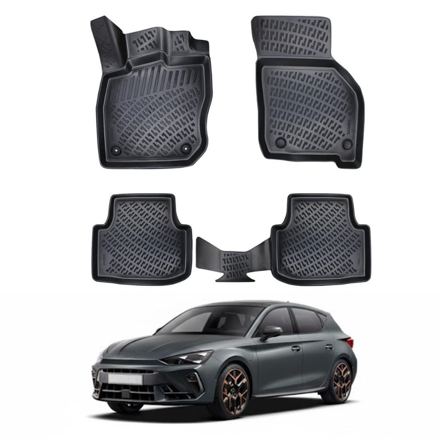 Cupra Leon Floor Mats 2023-2026 - Auto Accessory