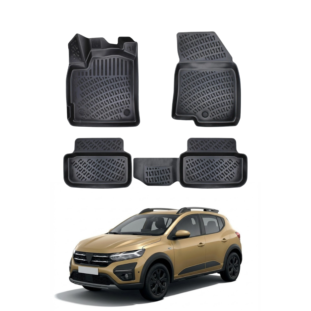 Dacia Sandero Stepway Floor Mats 2020-2026 | Ehiltek Shop