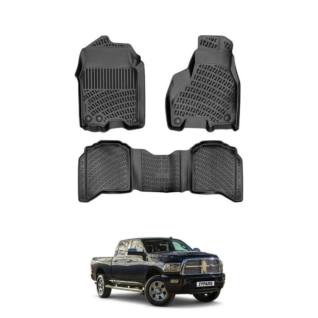 Dodge Ram 2500-3500 Crew Cab Floor Mats 2010-2018