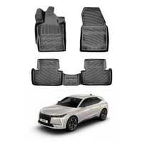 DS 4 Floor Mats 2021-2026, TPE All Weather, Non Slip Car Interior Floor Liner