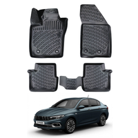 Fiat Egea Floor Mats 2015-2026 - Auto Accessory SKU: 0289
