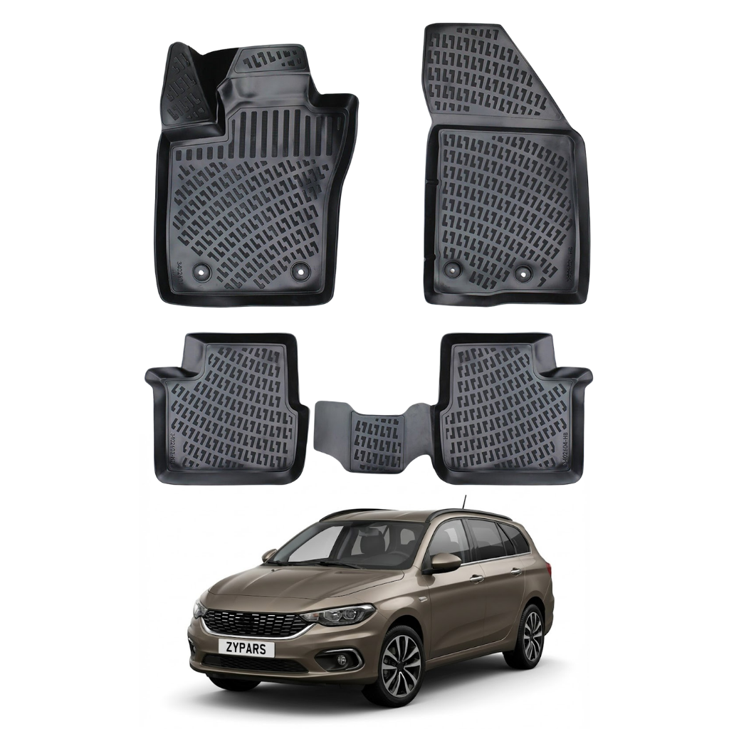 Fiat Egea Floor Mats 2015-2026 - Auto Accessory SKU: 0290
